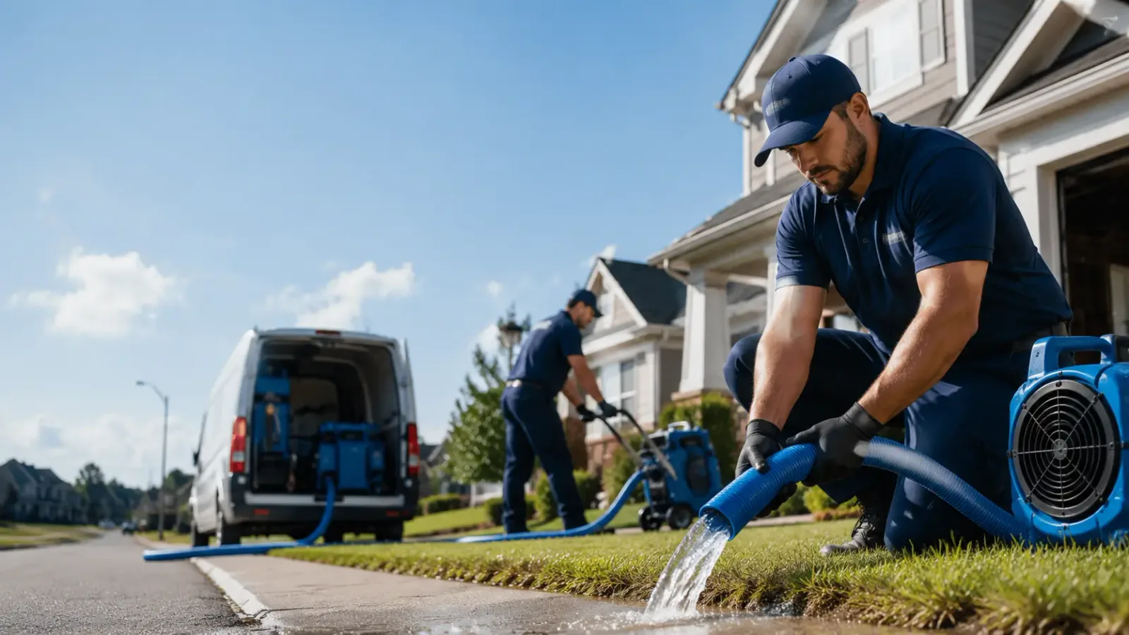 Flood Damage Restoration in Wickett, TX